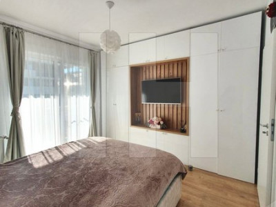 Apartament complet mobilat si utilat modern, terasa de 26 de mp