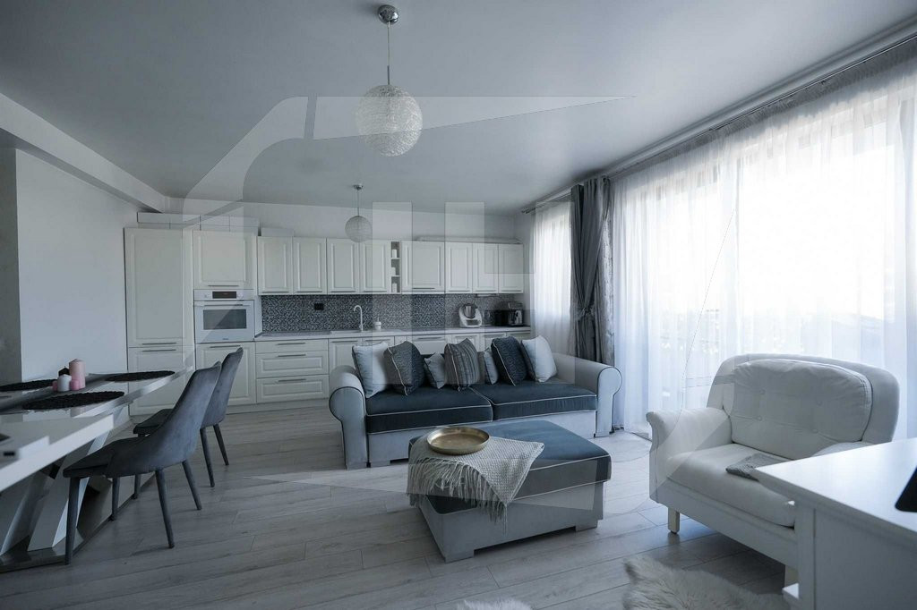 Apartament la cheie 2 camere, bloc nou, etaj 1, parcare