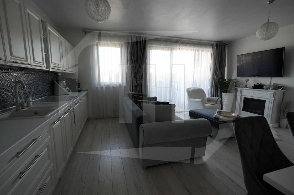 Apartament la cheie 2 camere, bloc nou, etaj 1, parcare