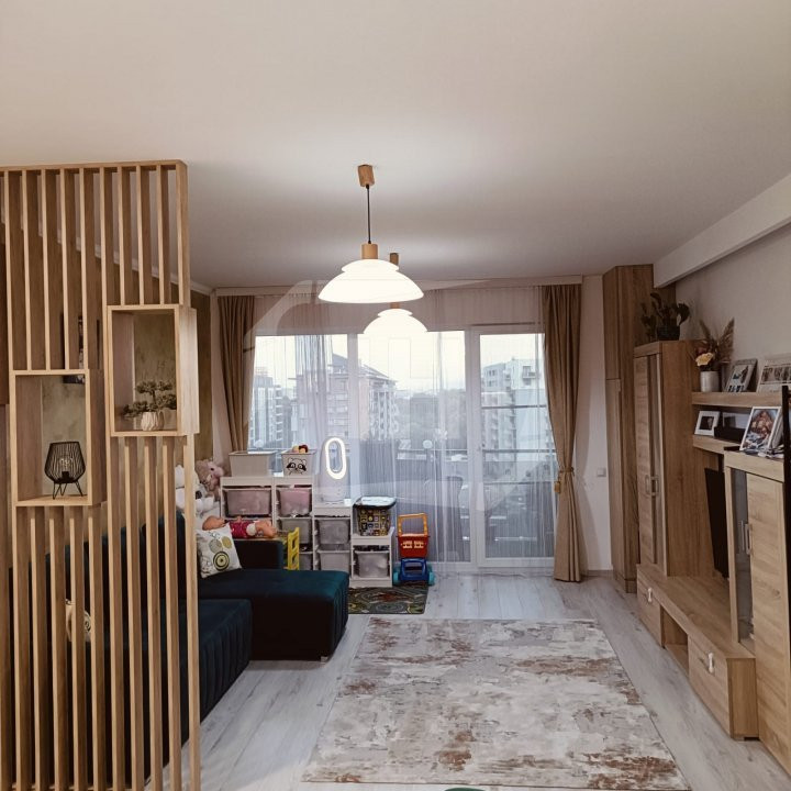Apartament 2 camere, 55mp, terasa 11 mp, etaj intermediar in Grand Park!