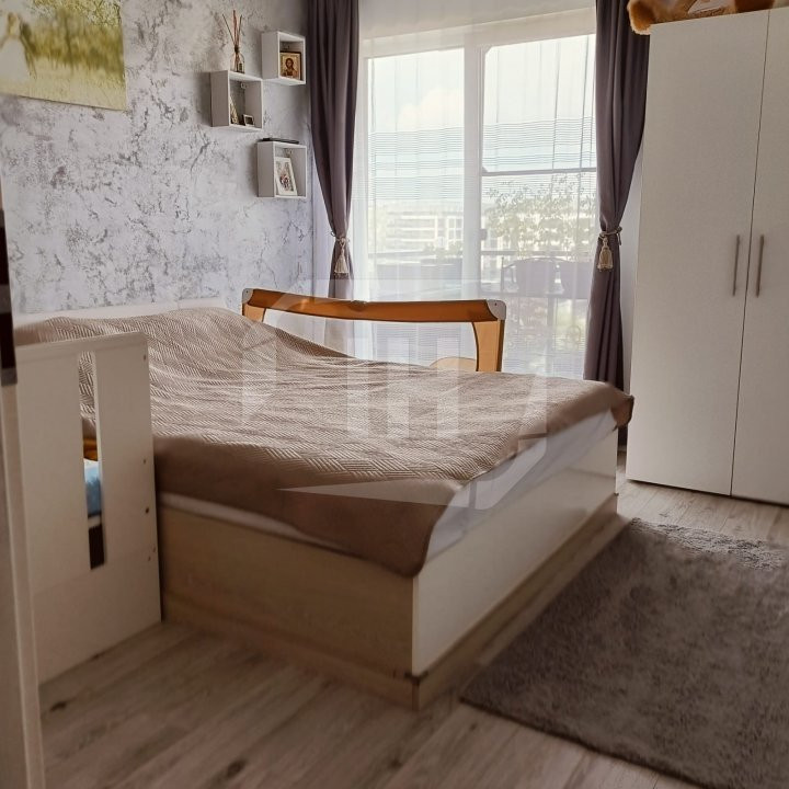 Apartament 2 camere, 55mp, terasa 11 mp, etaj intermediar in Grand Park!