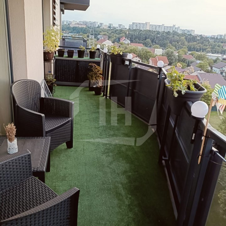 Apartament 2 camere, 55mp, terasa 11 mp, etaj intermediar in Grand Park!