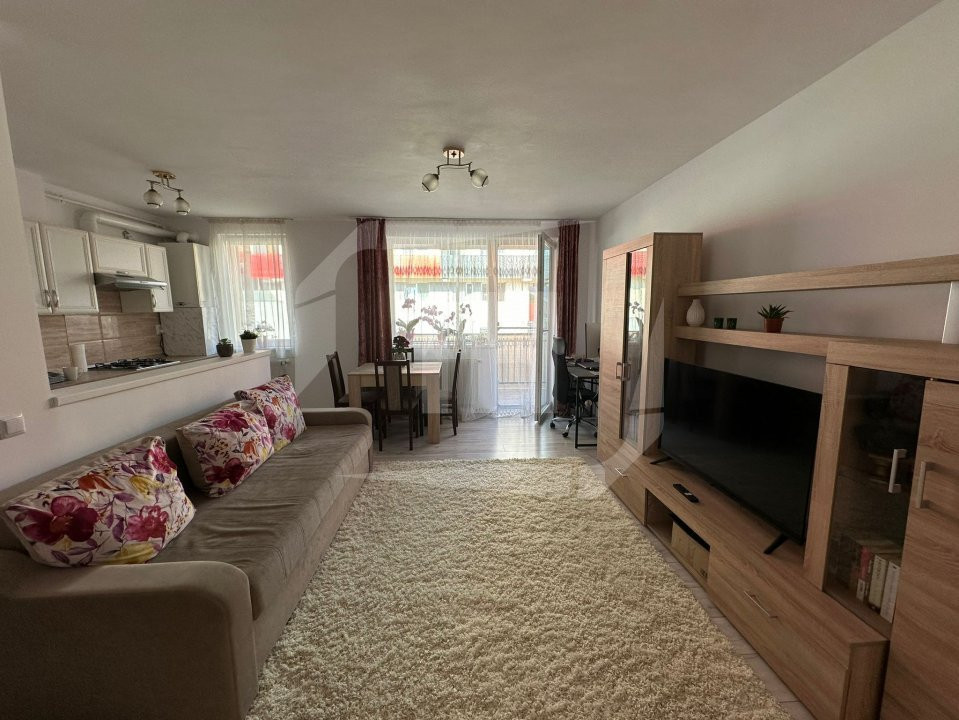 Apartament cu 2 camere, 54 mp utili, 12 mp balcon, zona Regal Baciu