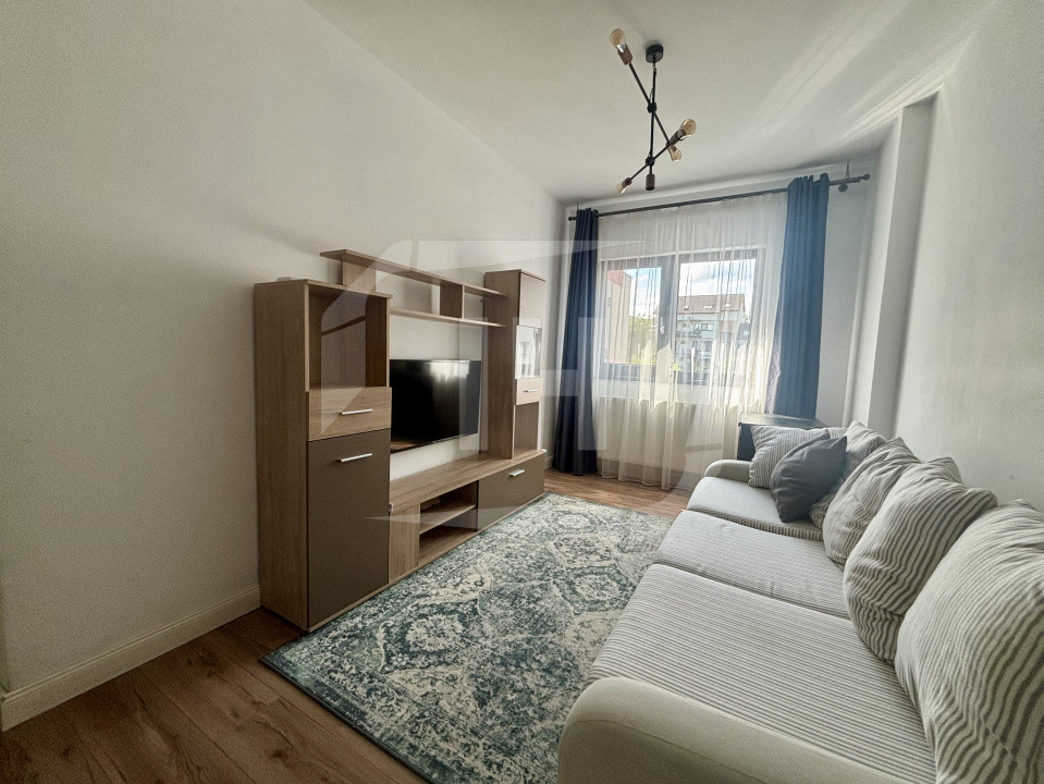Apartament 3 camere, balcon, AC, parcare, Borhnaci
