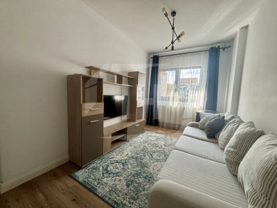 Apartament 3 camere, balcon, AC, parcare, Borhnaci