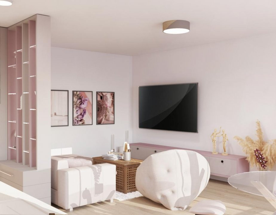 Apartament complet finisat, bloc nou, parcare, Marasti