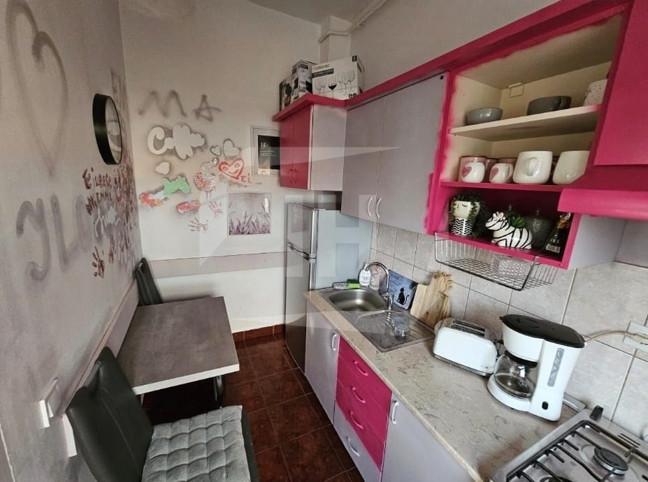 Apartament 1 camera, etaj panoramic, zona  centrala
