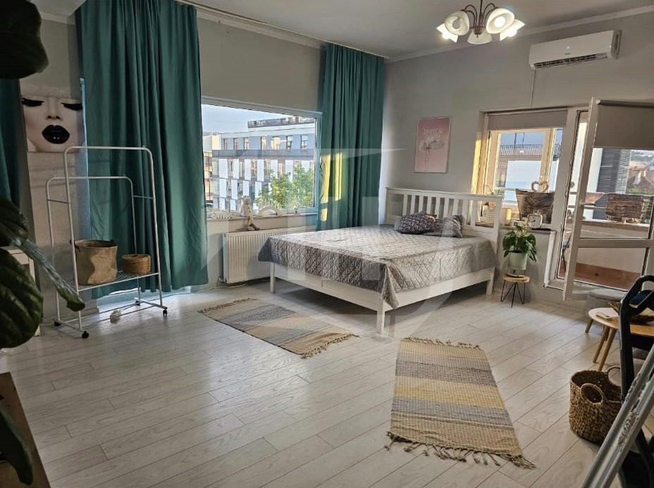 Apartament 1 camera, etaj panoramic, zona  centrala