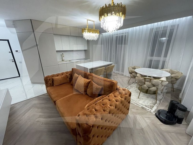 Apartament cu mobilat si utilat ultrafinisat, parcare subterana, zona Marasti