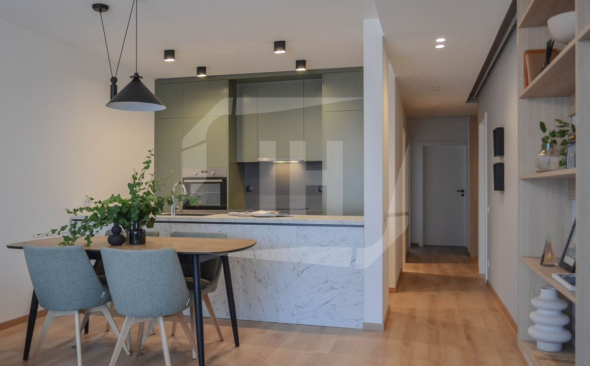 Apartament 3 camere, 2 bai, mobilat/utilat lux in zona Piata Cipariu