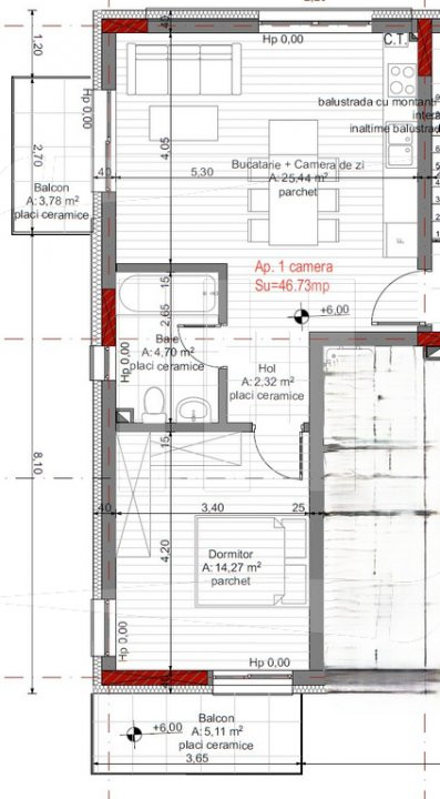 Apartament 2 camere bloc nou, zona bazei sportive