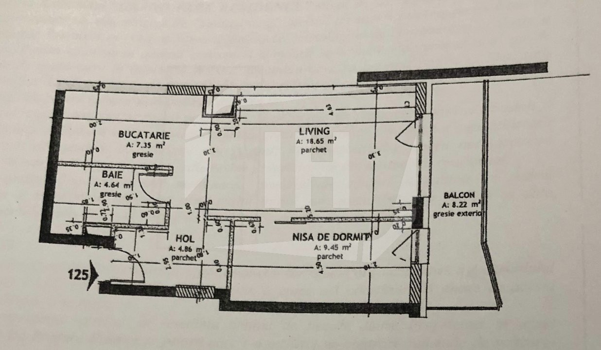 Apartament 2 camere cu parcare in Grand Park