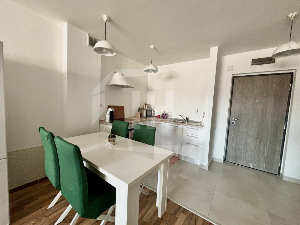 Apartament 2 camere, 52mp, semidecomandat, Dambul Rotund zona Fabrica de Sport