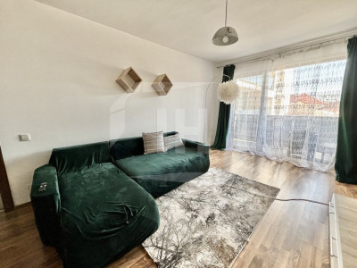 Apartament 2 camere, 52mp, semidecomandat, Dambul Rotund zona Fabrica de Sport