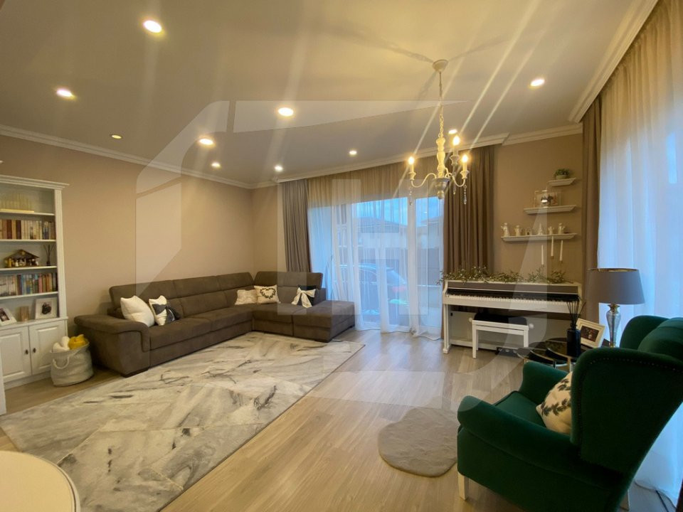 Casa cu 4 camere mobilata si utilata modern