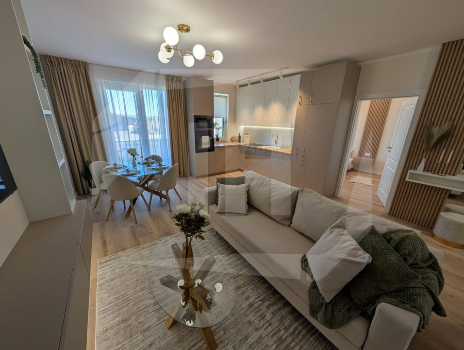 Apartament 2 camere modern cu terasa, zona Vivo
