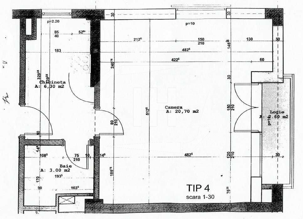 Apartament 1 camera, zona Iulius Mall