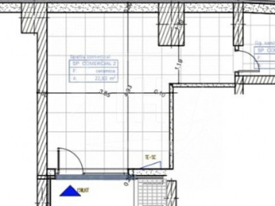Spatiu comercial, 1 incapere, tavan de 4m, Marasti