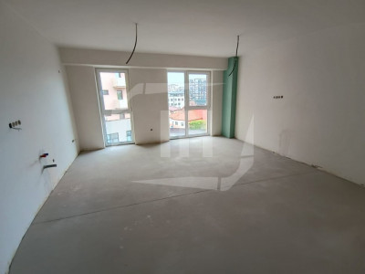 2 camere, semifinisat, intermediar, CF, parcare, Auchan Iris