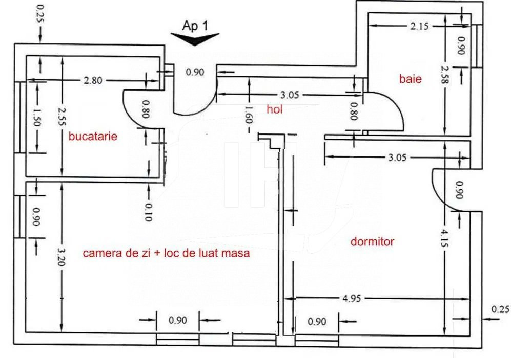 Apartament cu gradina in Borhanci!