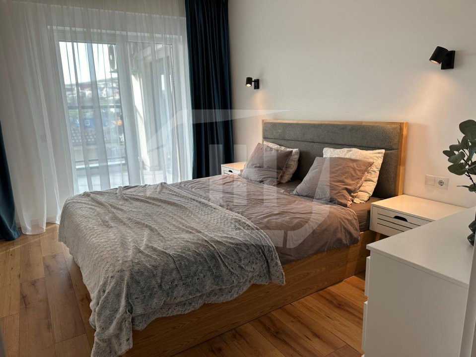Apartament 3 camere, terasa, parcare, complet mobilat si utilat modern