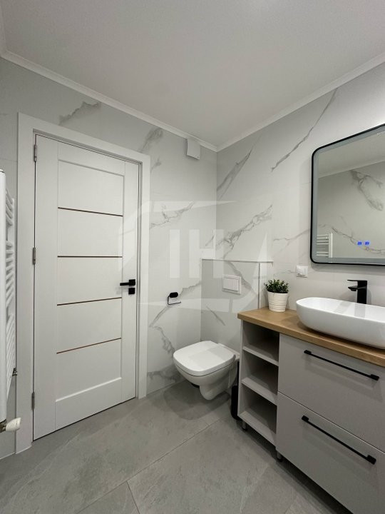Apartament 3 camere, terasa, parcare, complet mobilat si utilat modern