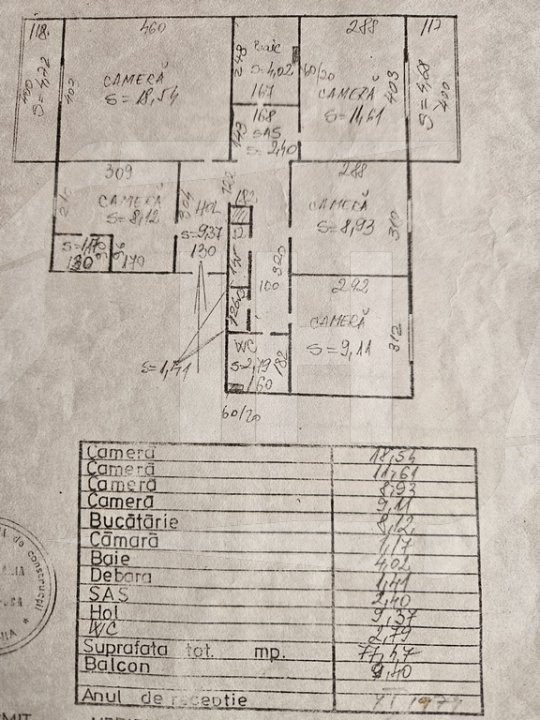 Apartament 4 camere, cartier Grigorescu