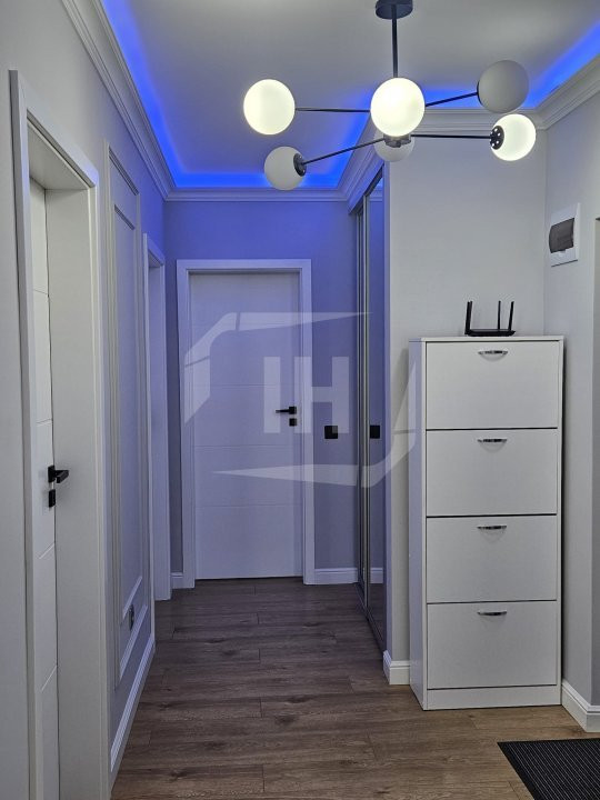 Apartament 2 camere, terasa, parcare, complet mobilat si utilat modern