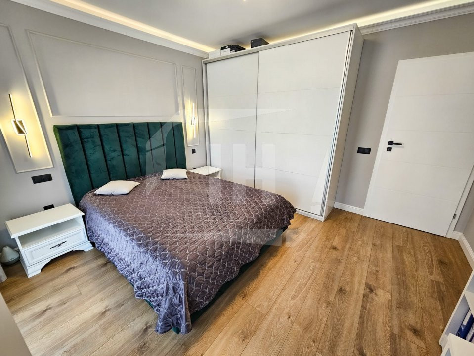 Apartament 2 camere, terasa, parcare, complet mobilat si utilat modern