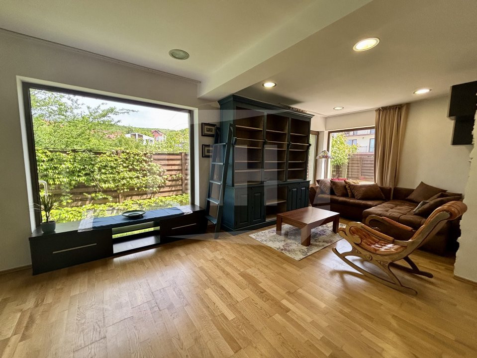 Casa tip duplex cu garaj de inchiriat, pet-friendly, 380mp gradina, Borhanci