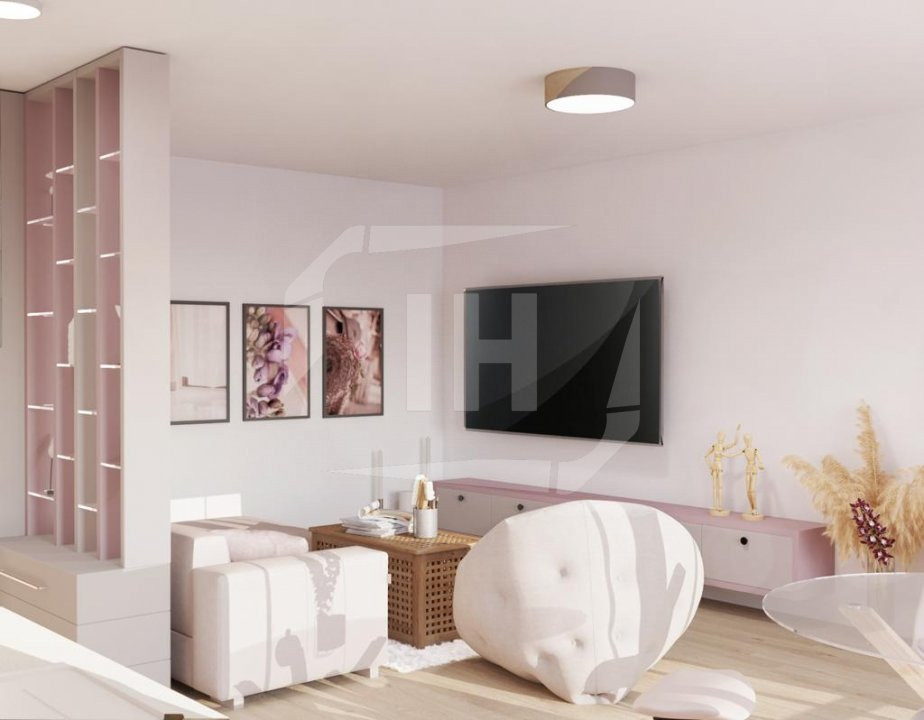 Apartament finisat, bloc nou, parcare, Marasti