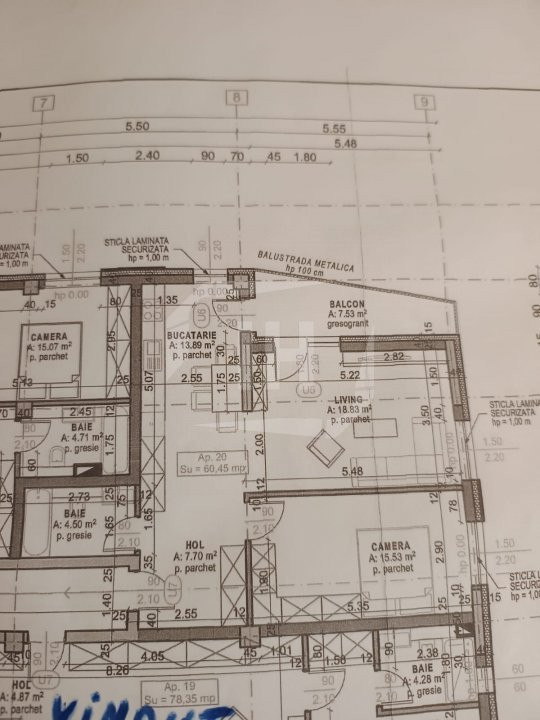 Apartament cu 2 camere, decomandat, intermediar, complex rezidential privat