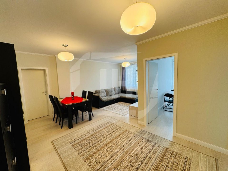 Apartament decomandat, parcare subterana, mobilat si utilat 