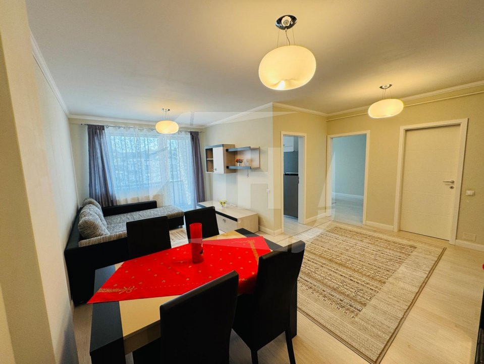 Apartament decomandat, parcare subterana, mobilat si utilat 