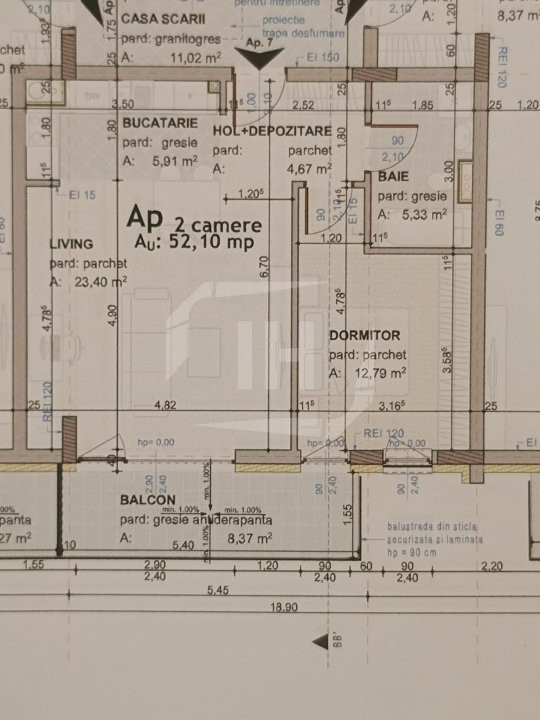 Apartament 2 camere in constructie premium 