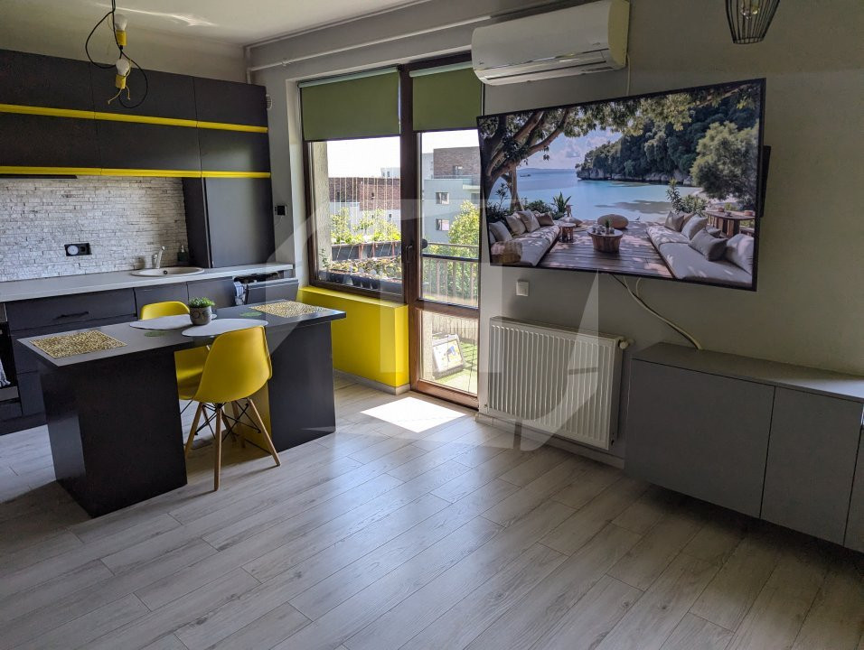 Apartament 3 camere, 2 parcari, beci si 1500 mp de verdeata!