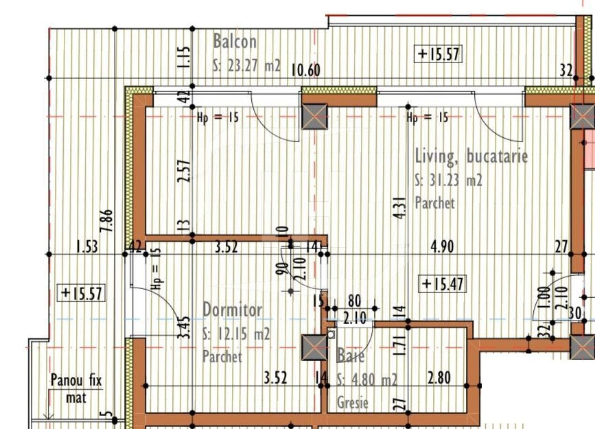 Apartament 2 camere, TVA inclus, constructie premium, terasa