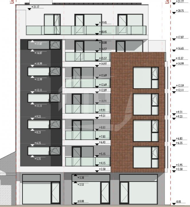Penthouse 4 camere, TVA inclus, constructie premium, 2 terase