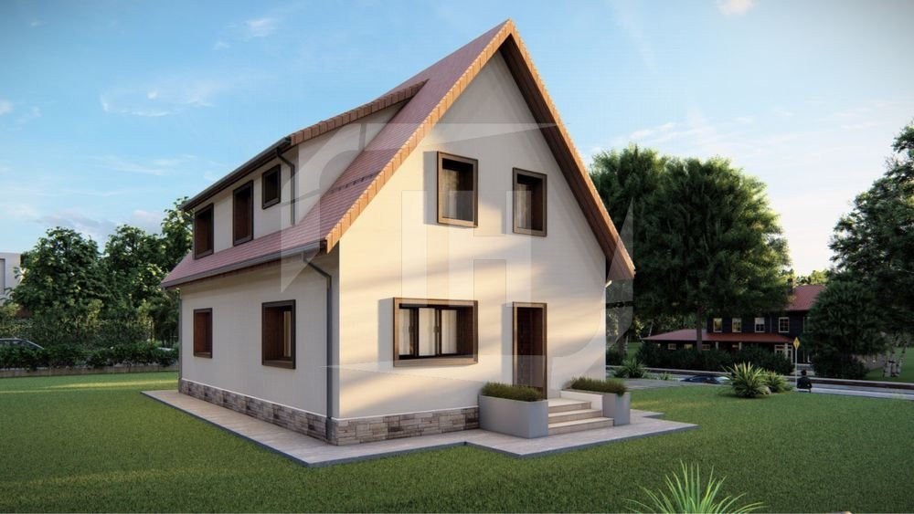 Casa noua finisata la interior, 145 mp utili si 989 mp teren, Salicea