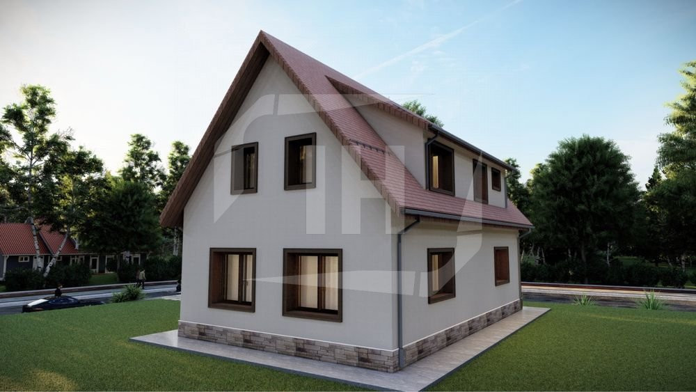 Casa noua finisata la interior, 145 mp utili si 989 mp teren, Salicea