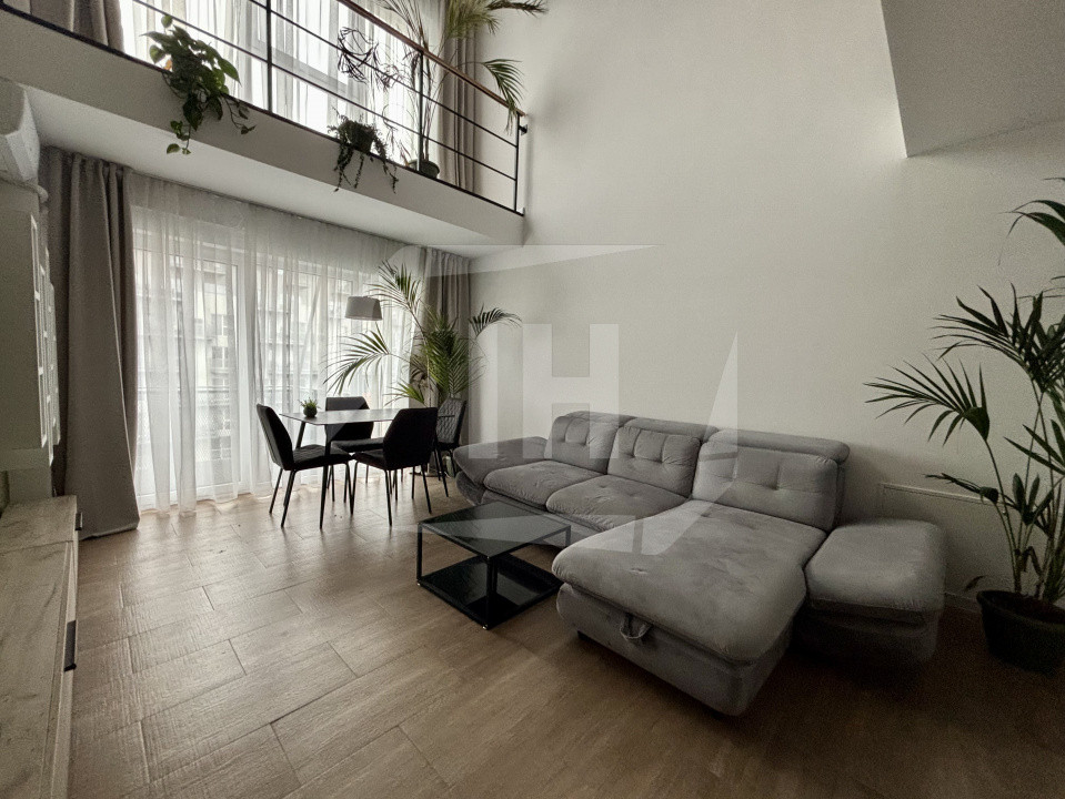 Apartament 3 camere, 2 bai, cu parcare, scara interioara, zona Garii