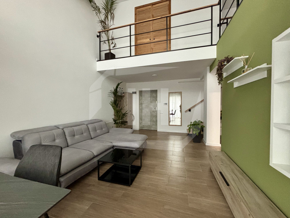 Apartament 3 camere, 2 bai, cu parcare, scara interioara, zona Garii
