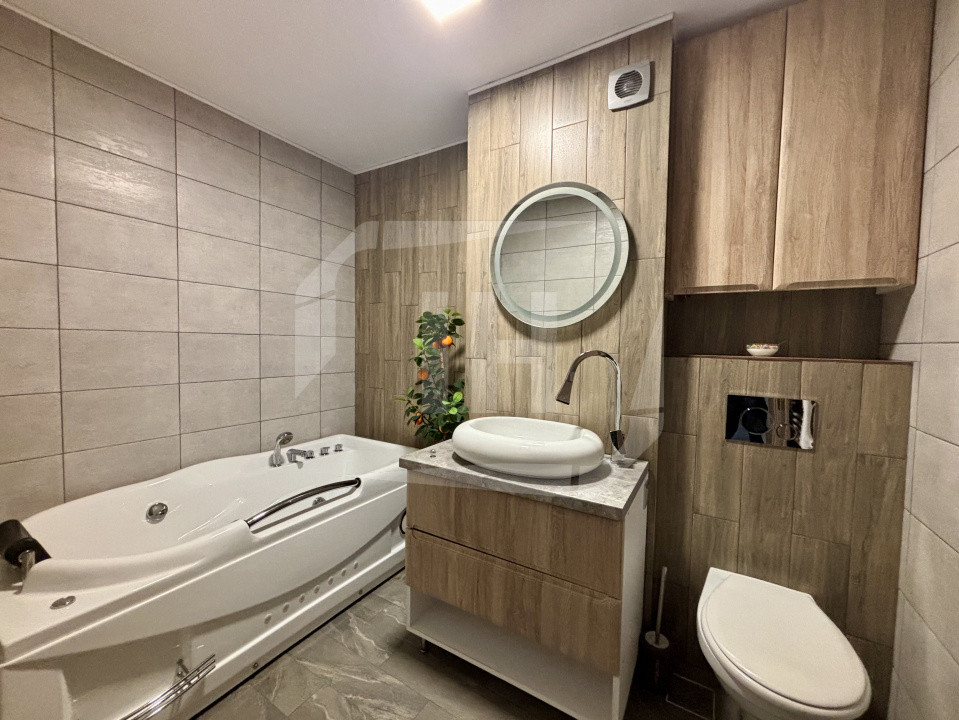 Apartament 3 camere, 2 bai, cu parcare, scara interioara, zona Garii