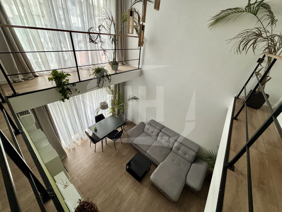 Apartament 3 camere, 2 bai, cu parcare, scara interioara, zona Garii