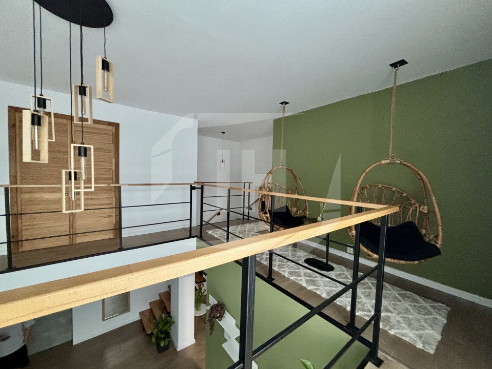 Apartament 3 camere, 2 bai, cu parcare, scara interioara, zona Garii