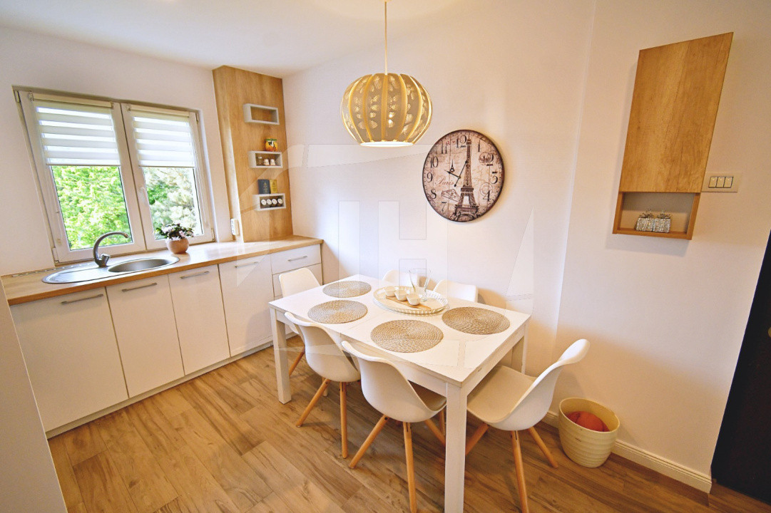 Apartament 3 camere, etaj 3, complet renovat, in cartierul Gheorgheni