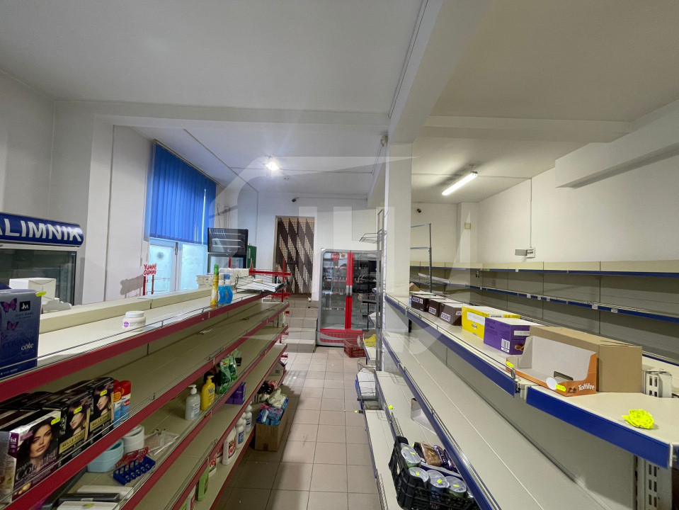 Spatiu comercial, 128 mp utili, 2 parcari,  zona Porii