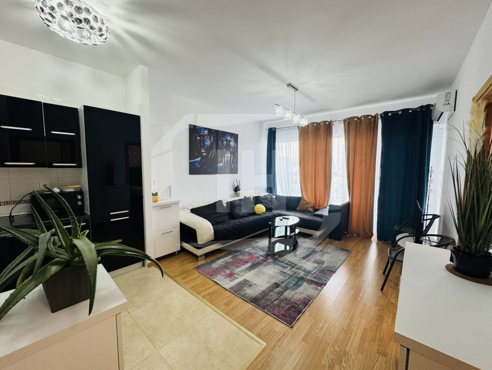 Apartament 2 camere, terasa cu priveliste, etaj 10, zona Iulius Mall