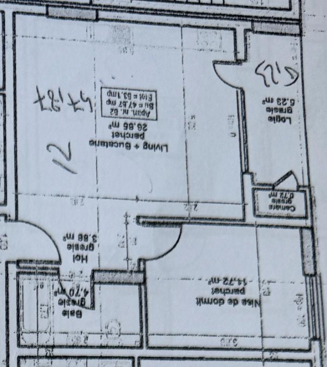 Apartament 2 camere in proiect nou, zona Vivo