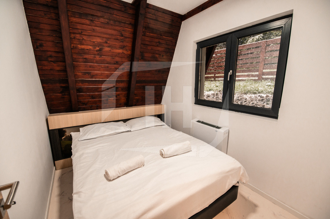 Cabana A-frame 5 camere la Belis / Business functional si profitabil